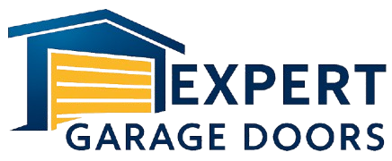 Expert Garage Doors logo with transparent background