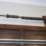 Close-up of garage door springs maintained by Expert Garage Doors.