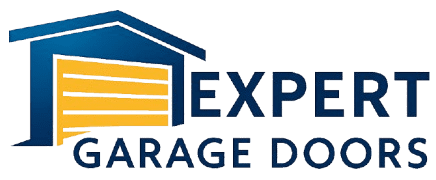 Expert Garage Doors logo with transparent background